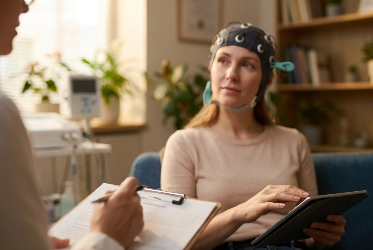 Professional header image for industry analysis: Neurofeedback Side Effects: What Is Actually Happening an...